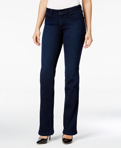 NYDJ Marilyn Paris Nights Wash Straight-Leg Jeans