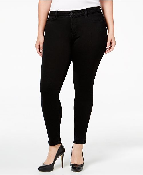Jessica Simpson Trendy Plus Size Kiss Me Super Skinny Jeans