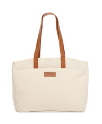 Women's Canvas Laptop Tote Bag Commuter Work Bag Everyday Shoulder Purse
