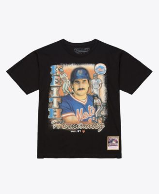 Men's Keith Hernandez Black New York Mets Icon Legendary T-Shirt