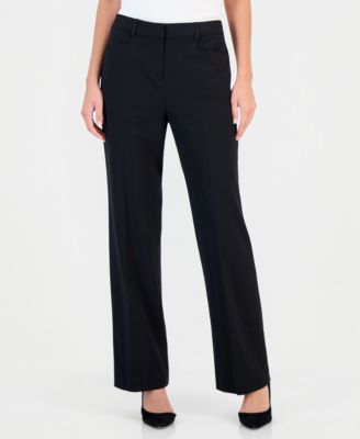Women's High-Rise Straight-Leg Pants