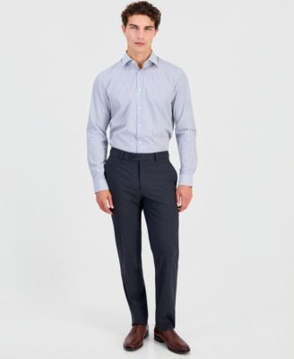 affordable dress shirts Performance for Men  Moisture Wicking, Wrinkle Free XXL / resistant buttons Men's Dress Shirts | Hawes