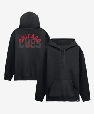 Men's Chicago Cubs Black Out Fleece Hoodie