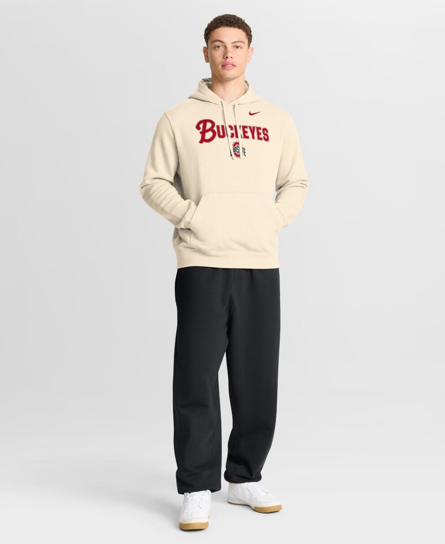 Мужское худи Nike Natural Ohio State Buckeyes Primetime Club — фото 3