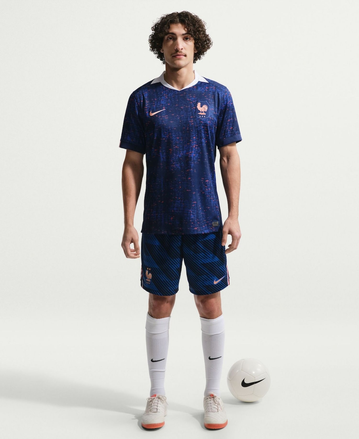 Men's Blue France National Team 2026 Home Stadium Replica Shorts