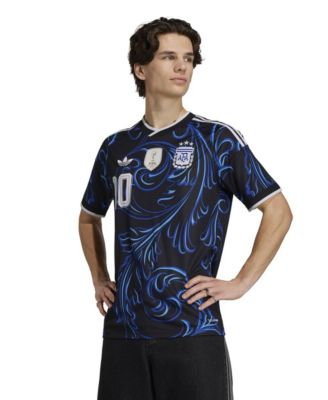 Men's Lionel Messi Black Argentina National Team 2026 Away Replica Jersey