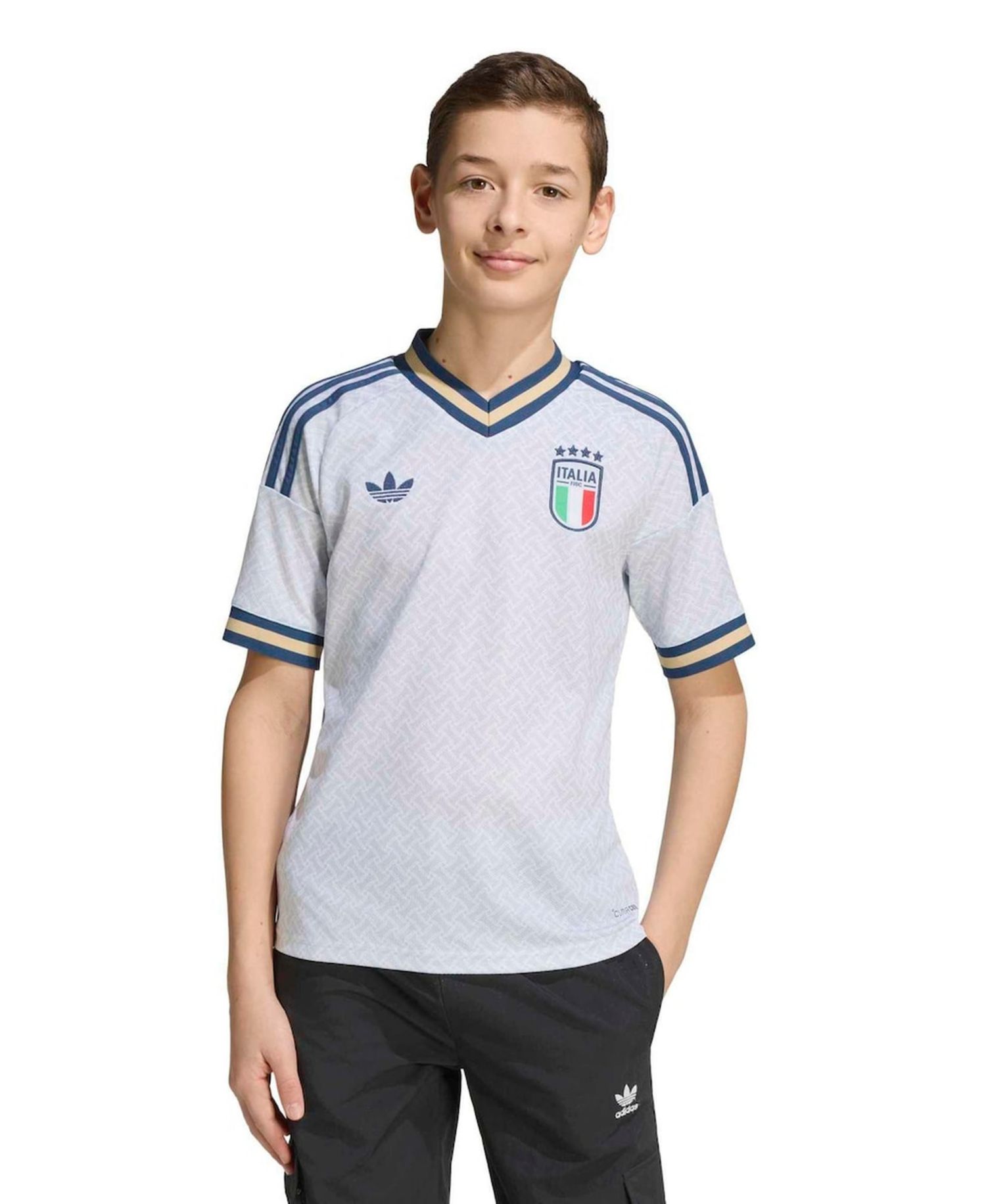 Big Boys and Girls Light Blue Italy National Team 2026 Away Replica Jersey