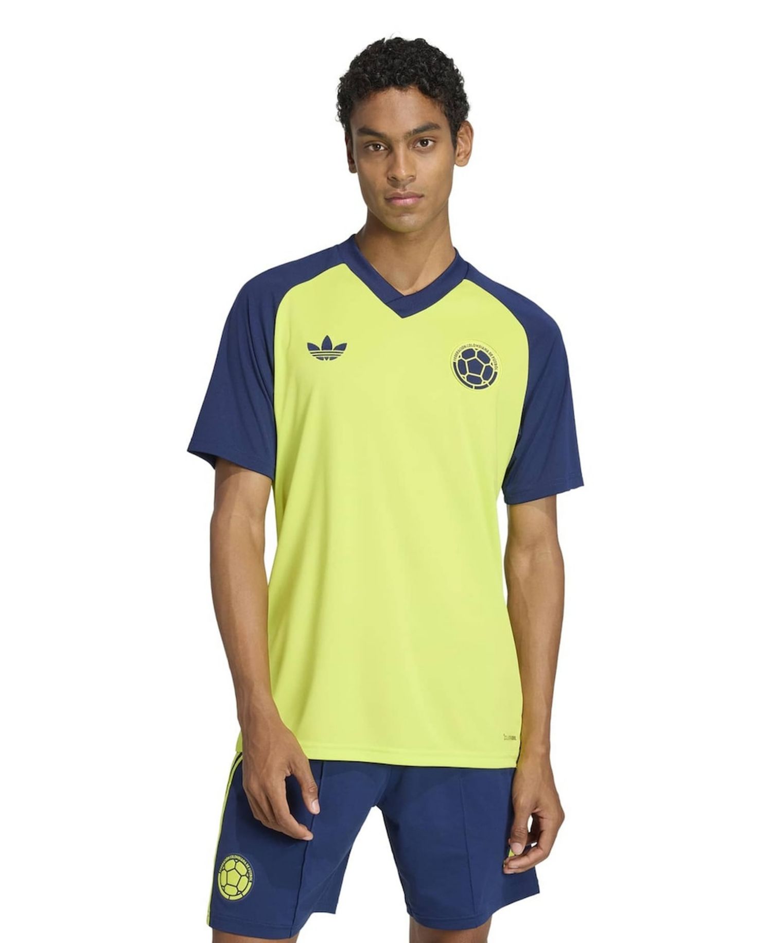 Men's Yellow Colombia National Team 2026 Pre-Match Jersey