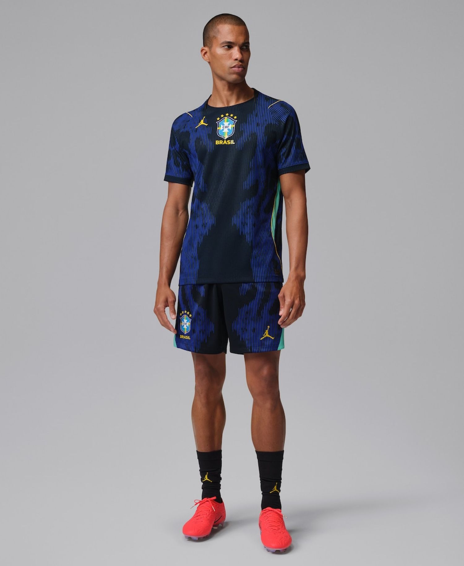 Men's Blue Brazil National Team 2026 Stadium Dri-FIT Replica Shorts