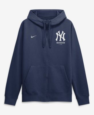 Nike Yankees ハーフジップジャケット プルオーバー　M ネイビー Nike Men's Navy New York Yankees Primetime Lockup Full-Zip Hoodie