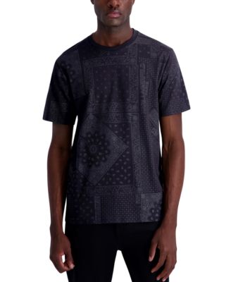 Men's Short-Sleeve Bandana Print T-Shirt