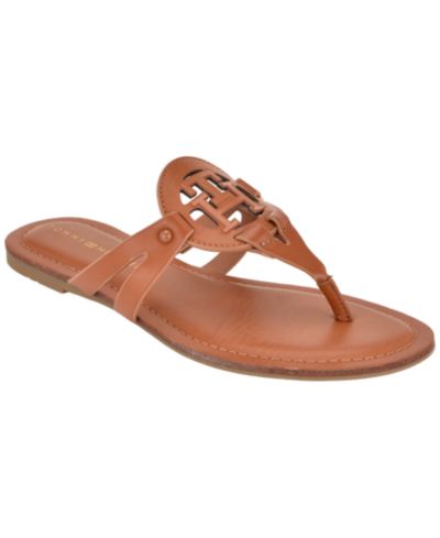 Tommy Hilfiger Women's Lerriz Logo Flat Thong Slide Sandals