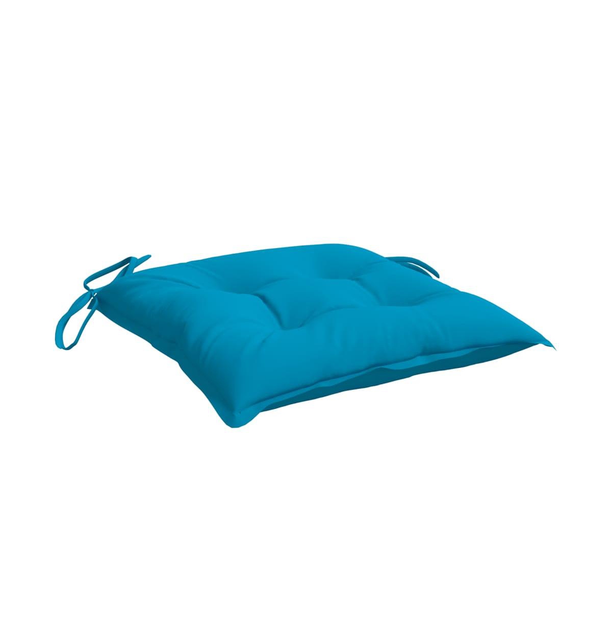 vidaXL Chair Cushions 2 pieces 15.7"x15.7"x2.8" Oxford Fabric