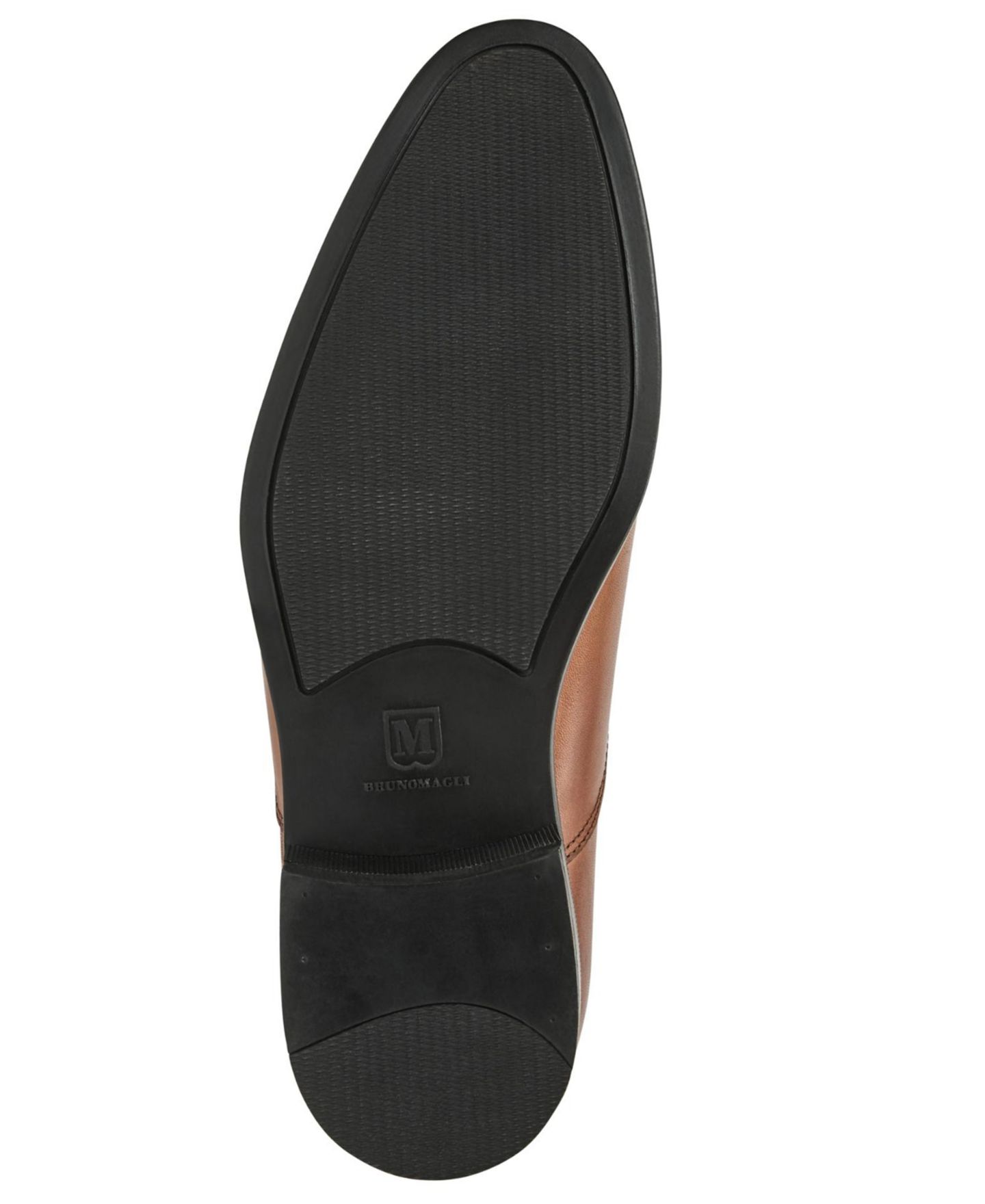 Мужские туфли M Line By Bruno Magli Ricci Lace-Up, цвет: Коньячный — фото 5