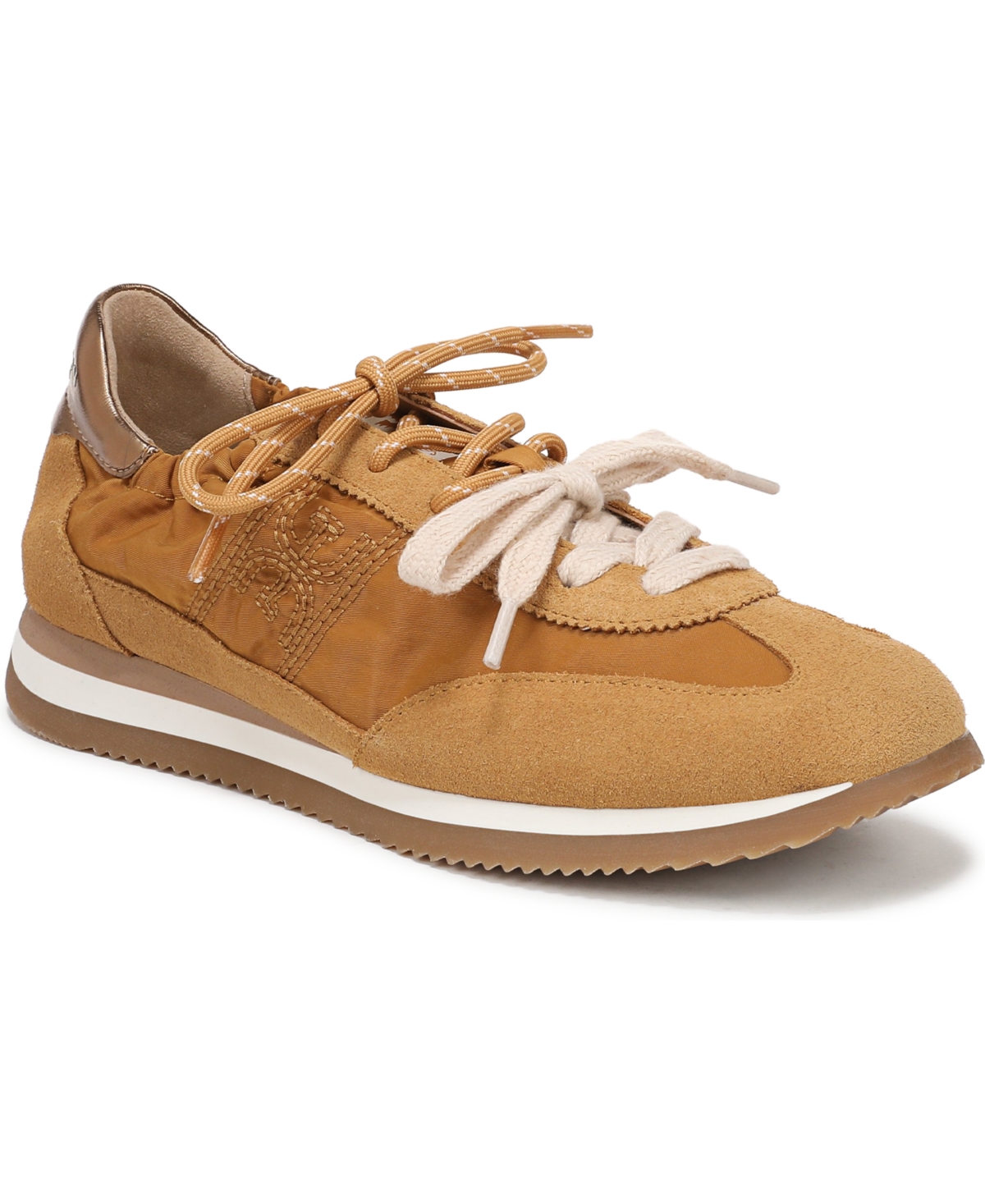 Sam Edelman Women's Evara Lace-up Sneakers In Desert Tan Suede