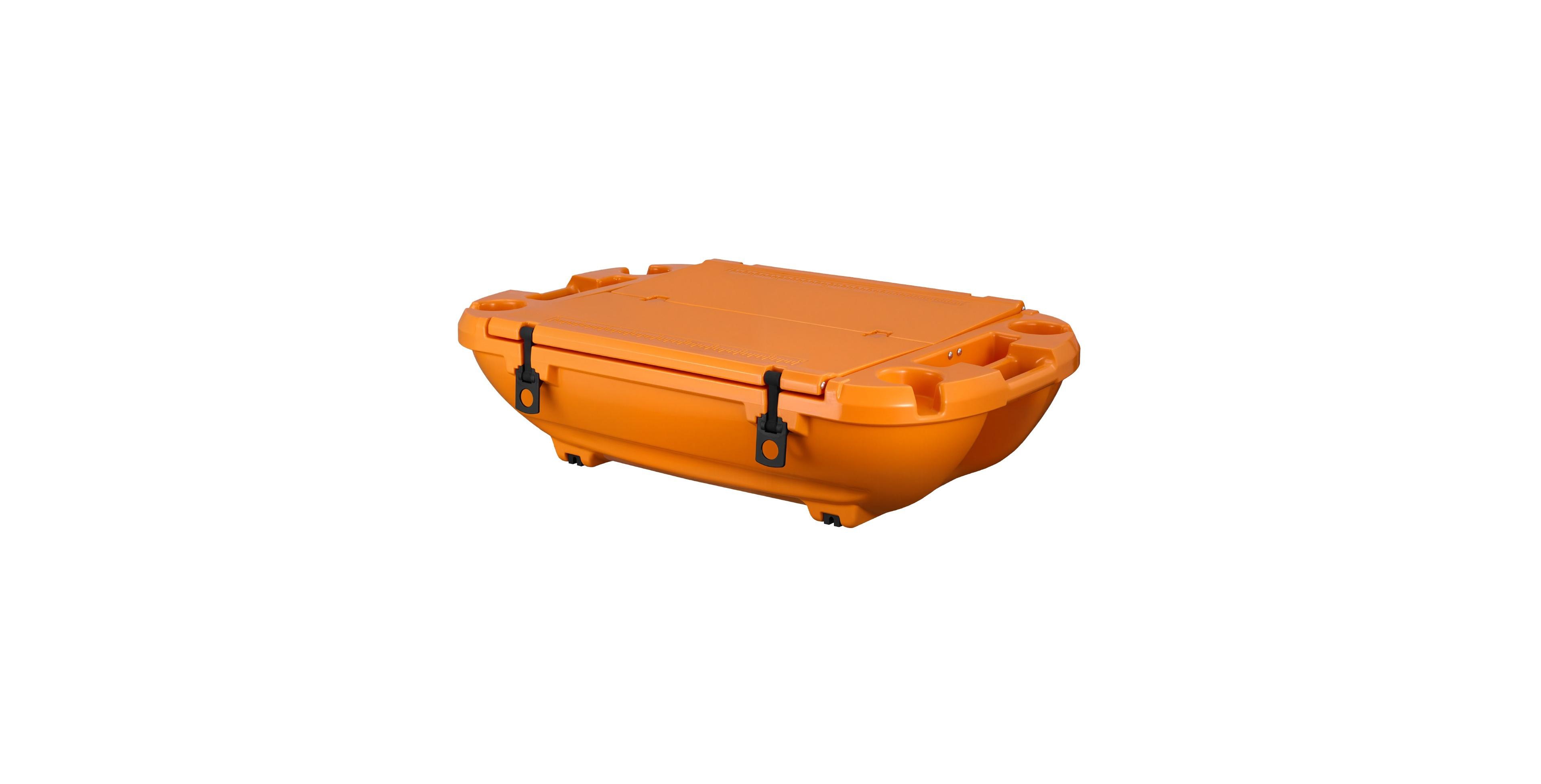 Cozito Floating Cooler 40 Qt Ice Chest with Dry Storage and Tow Rope