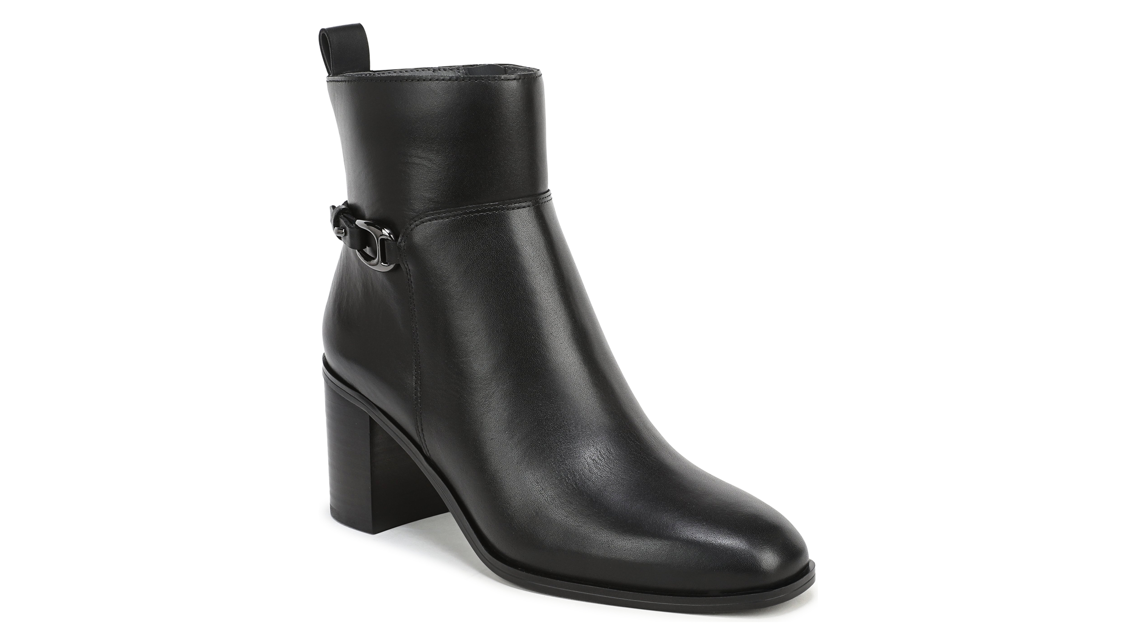 Franco Sarto Women's Valya Square Toe Zip Short Boots