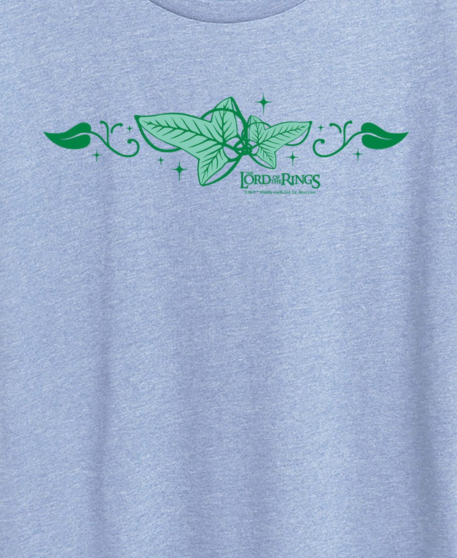 Plus Size Lord of the Rings Elven Ivy Leaf Brooch Graphic T-Shirt