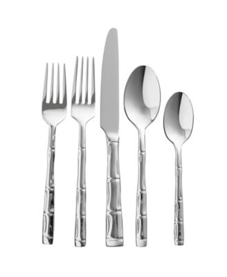 Bamboo 20-Pc. Flatware Set, Service For 4