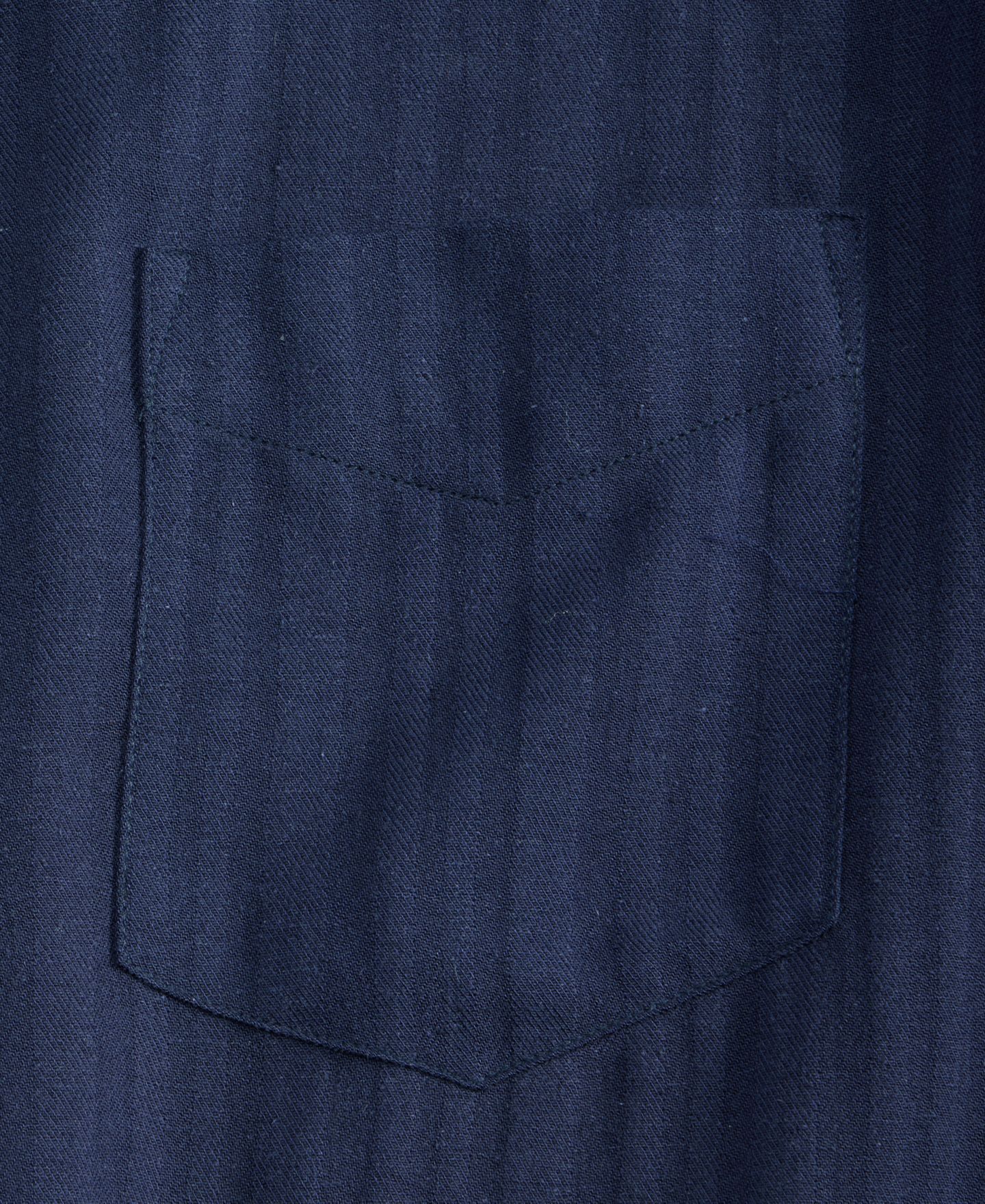 Мужская рубашка Club Room Solid Silk Blend Long-Sleeve, цвет: Тёмно-синий — фото 5