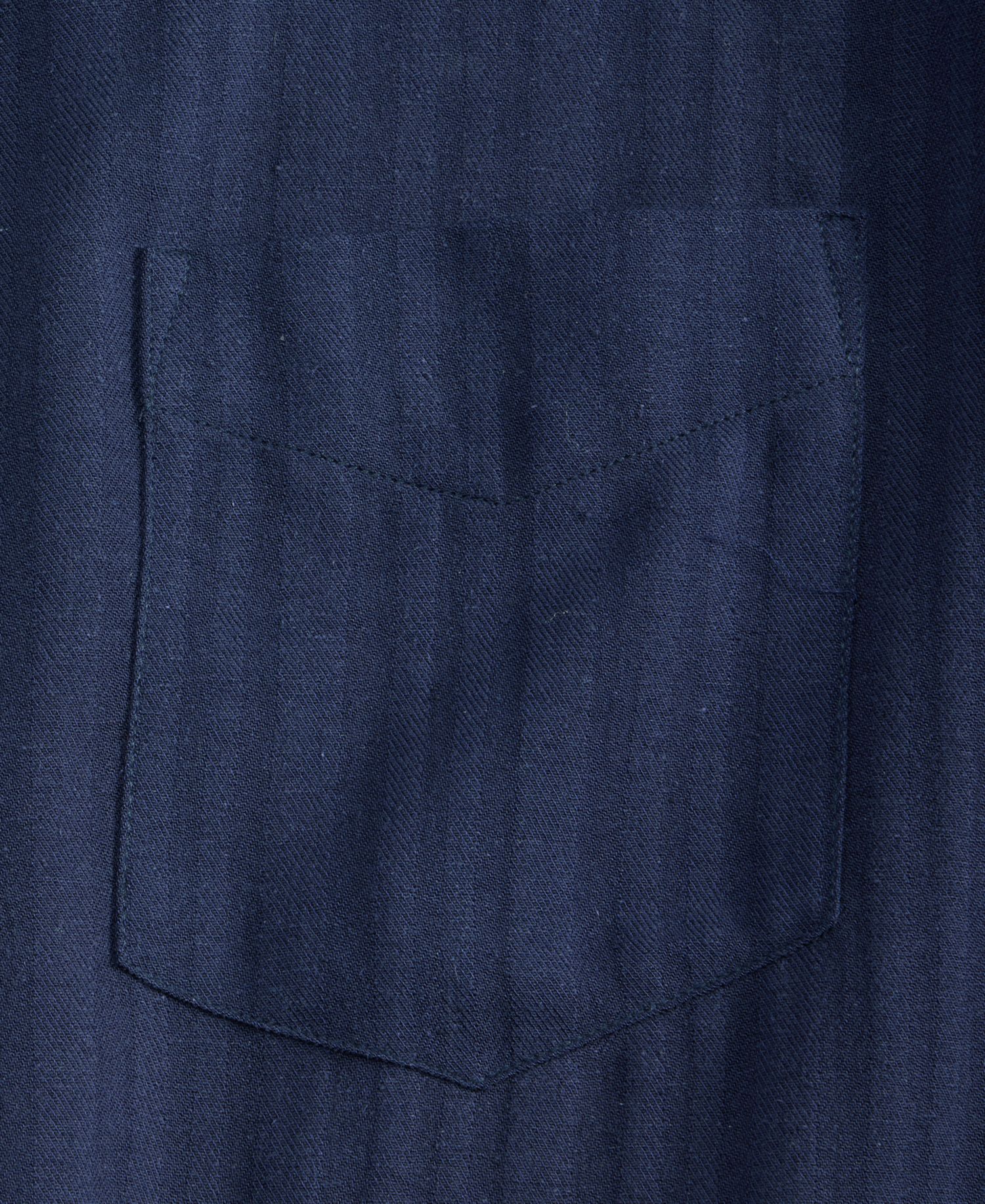 Men's Solid Silk Blend Long-Sleeve Shirt