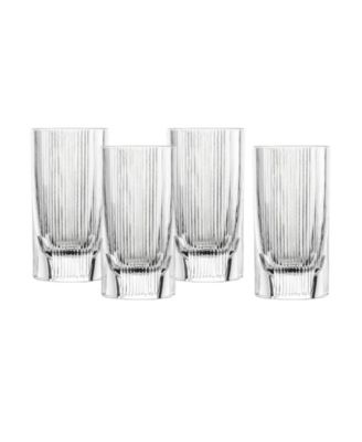 Fave Longdrink Glasses, Set of 4