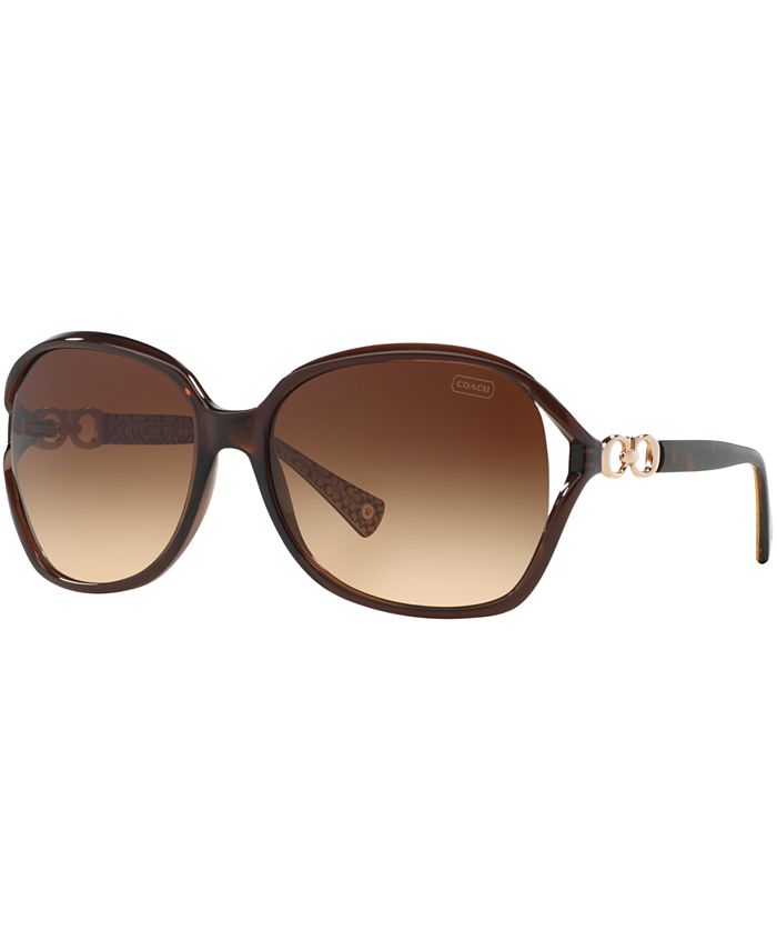 Coach on sale natasha sunglasses
