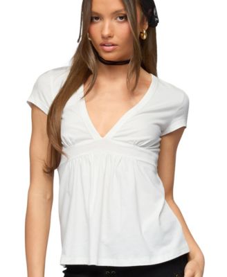 Women's Ilana V Neck Babydoll Top
