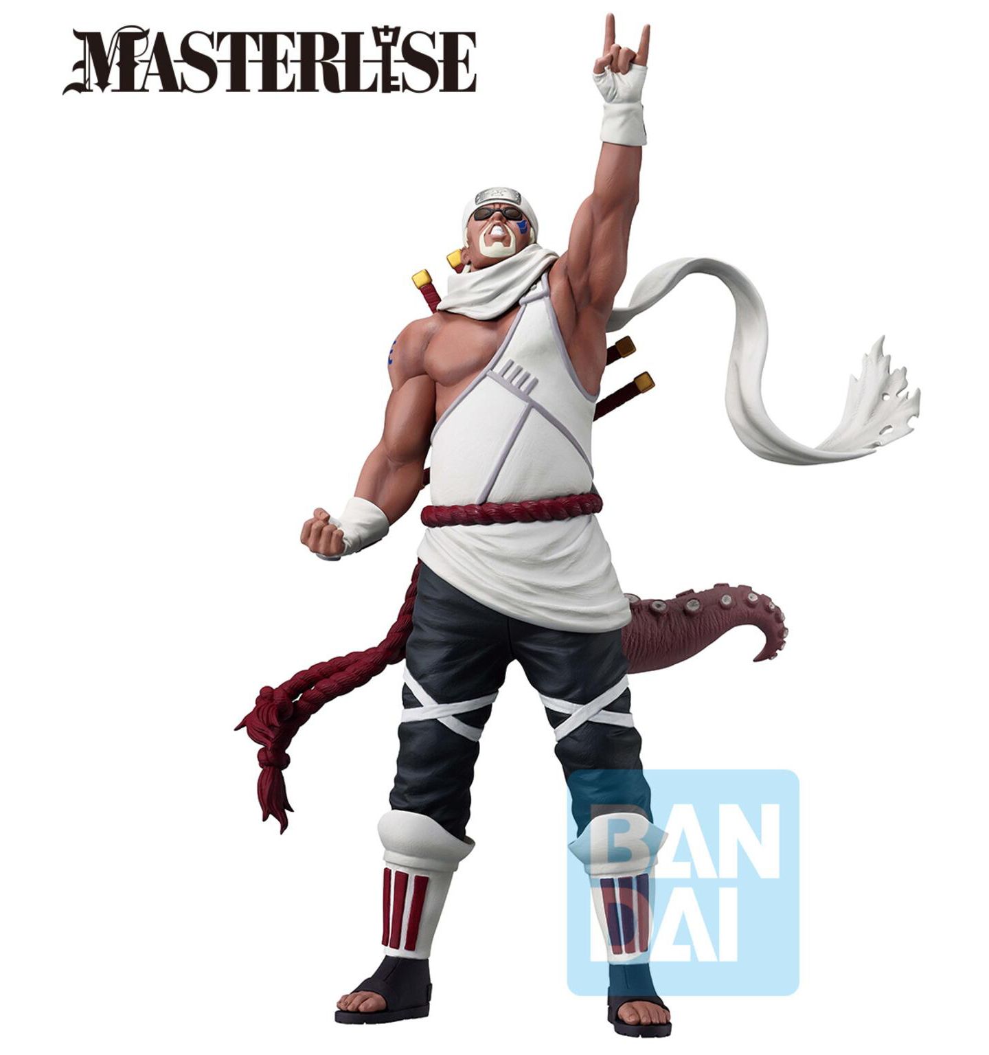 Фигурка Bandai Naruto Shippuden Killer Bee Masterlise 6.75" 1-Piece Collectible Figure, 15+ Years, цвет: Разноцветный — фото 2