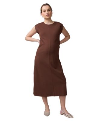 Maternity Ingrid + Isabel A-Line Ruched Knit Dress