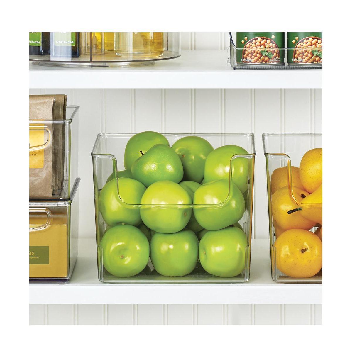 iDesign Open-Front Storage Bin