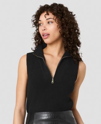 Women's Marley Collared V-Neck Rib Knit Top