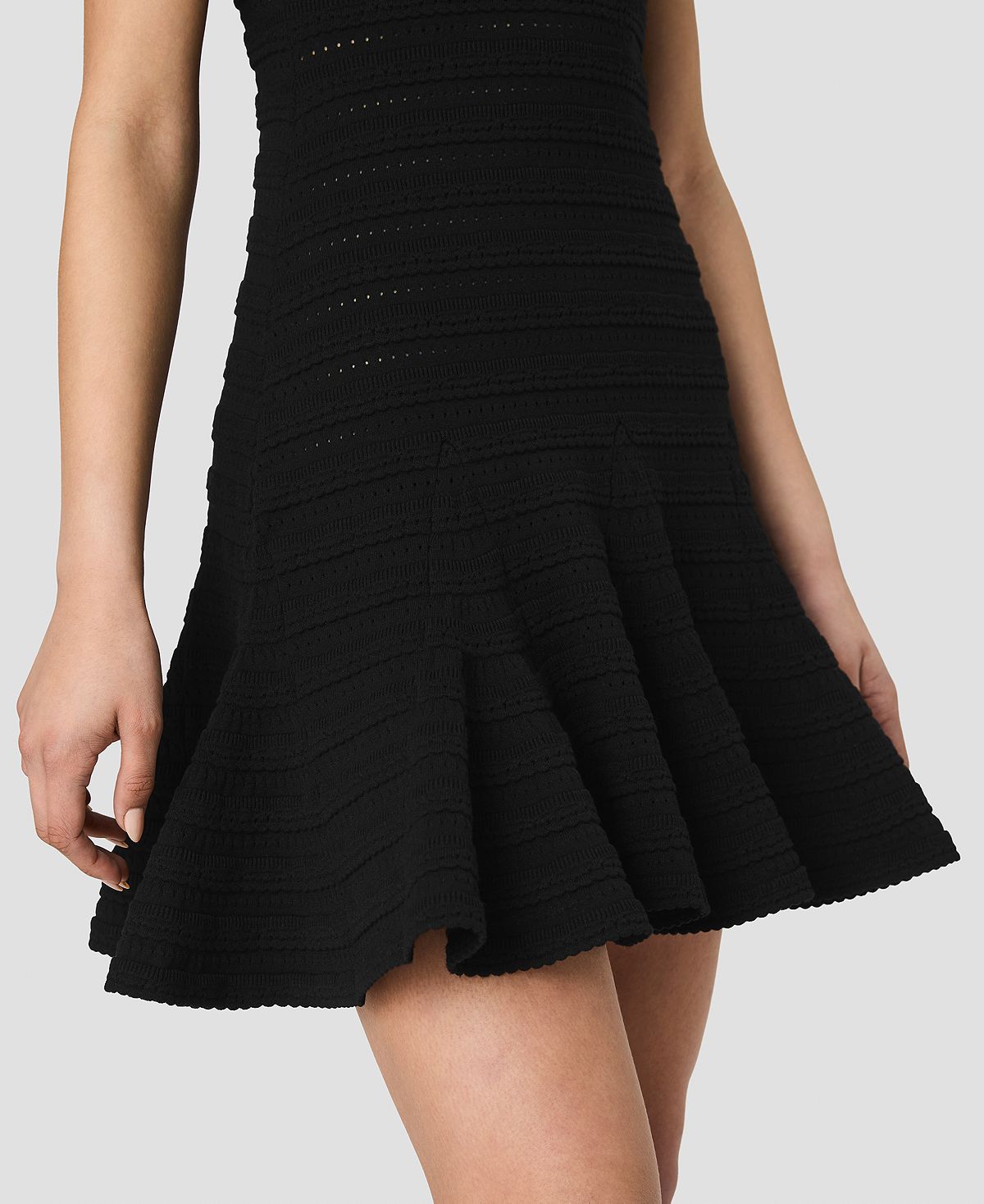 French Connection Women's Cecilia Pointelle Knit Sleeveless Dress view 5 — MAYCSS fashion products