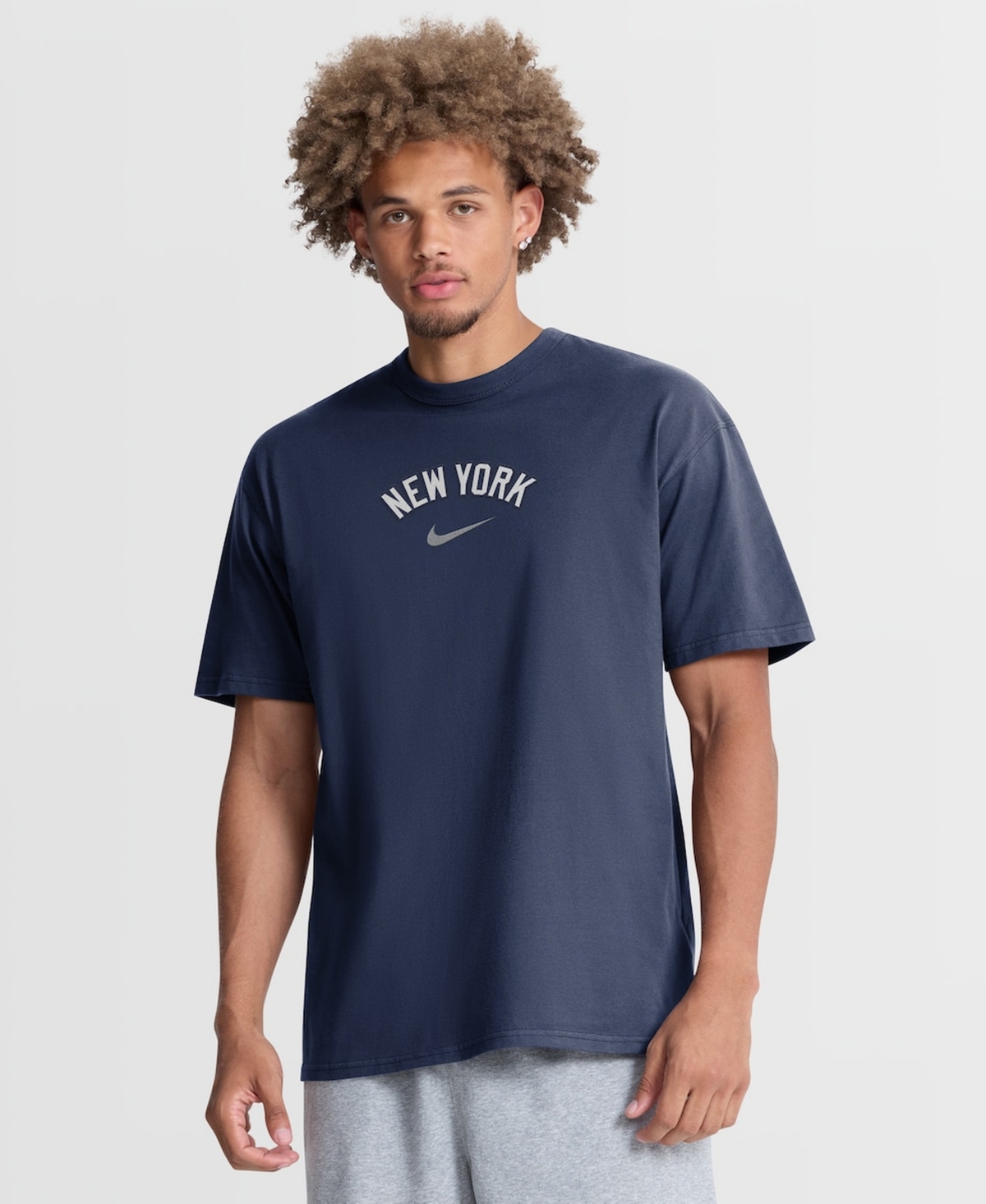 Nike Men's Navy New York Yankees City Name Max90 T-Shirt