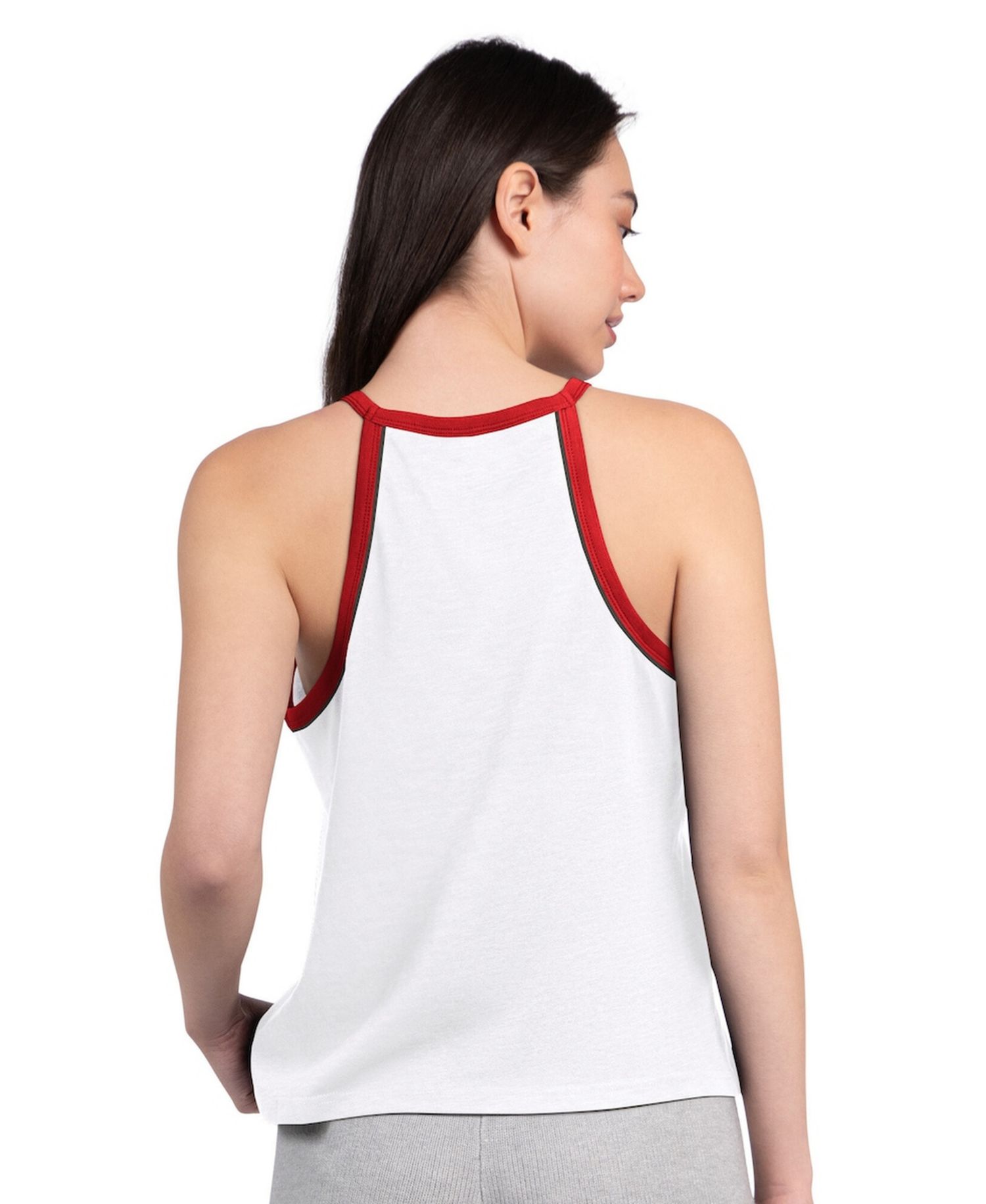 Women's White Tampa Bay Buccaneers Redemption Win Slub Tank Top