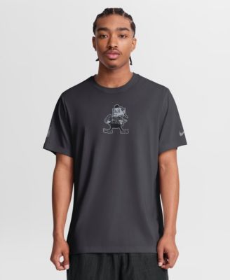 Men's Anthracite Cleveland Browns Sideline Lead The Charge Legend Dri-FIT T-Shirt