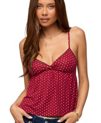 Women's Belen Lacey Babydoll Top