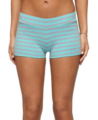 Women's Delyla Striped Micro Shorts