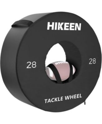 Football Tackle Wheel Dummy Denser Softer Foam Tackling Dummies for Football Youth - Tackling Wheel with Straps (1Piece)