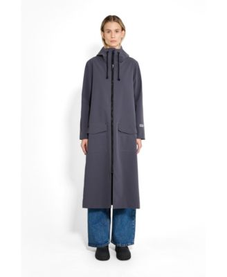 Women's Mosebacke Long Patch Matte Raincoat