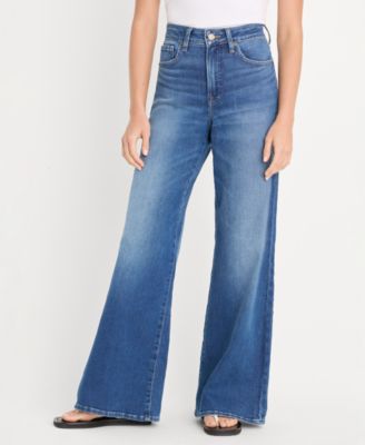 Women's Good Waist Soft Tech Palazzo Jeans
