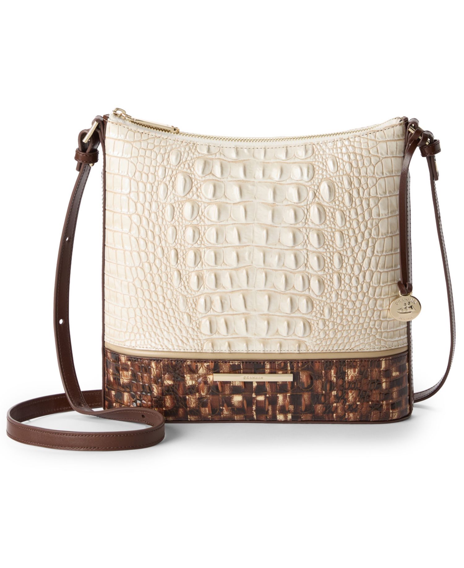 Katie Banyan Small Leather Crossbody Handbag