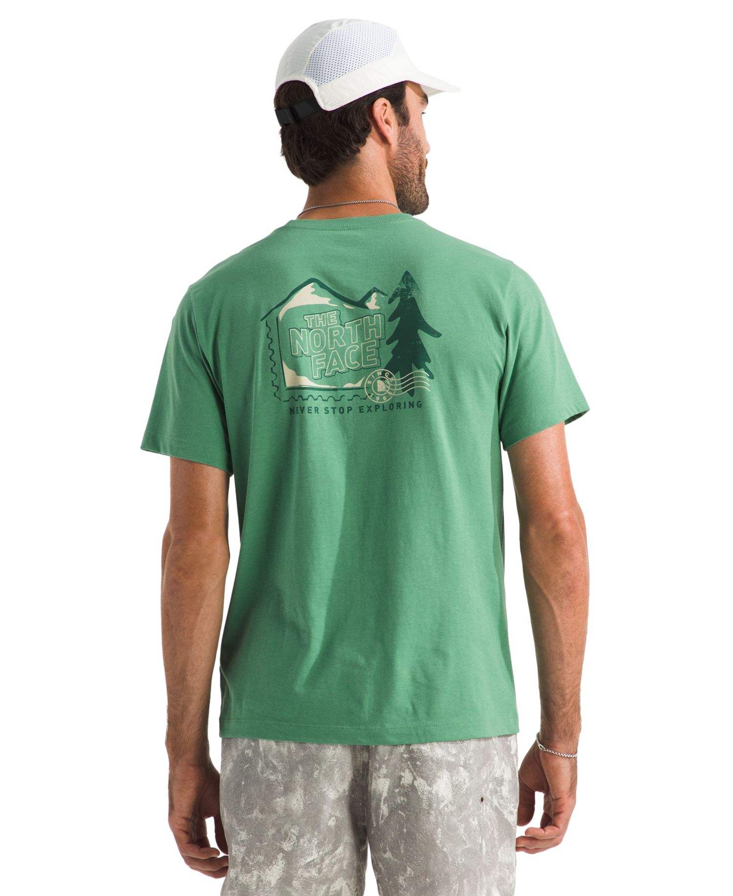 Men's Mountain Stamps Short-Sleeve T-Shirt