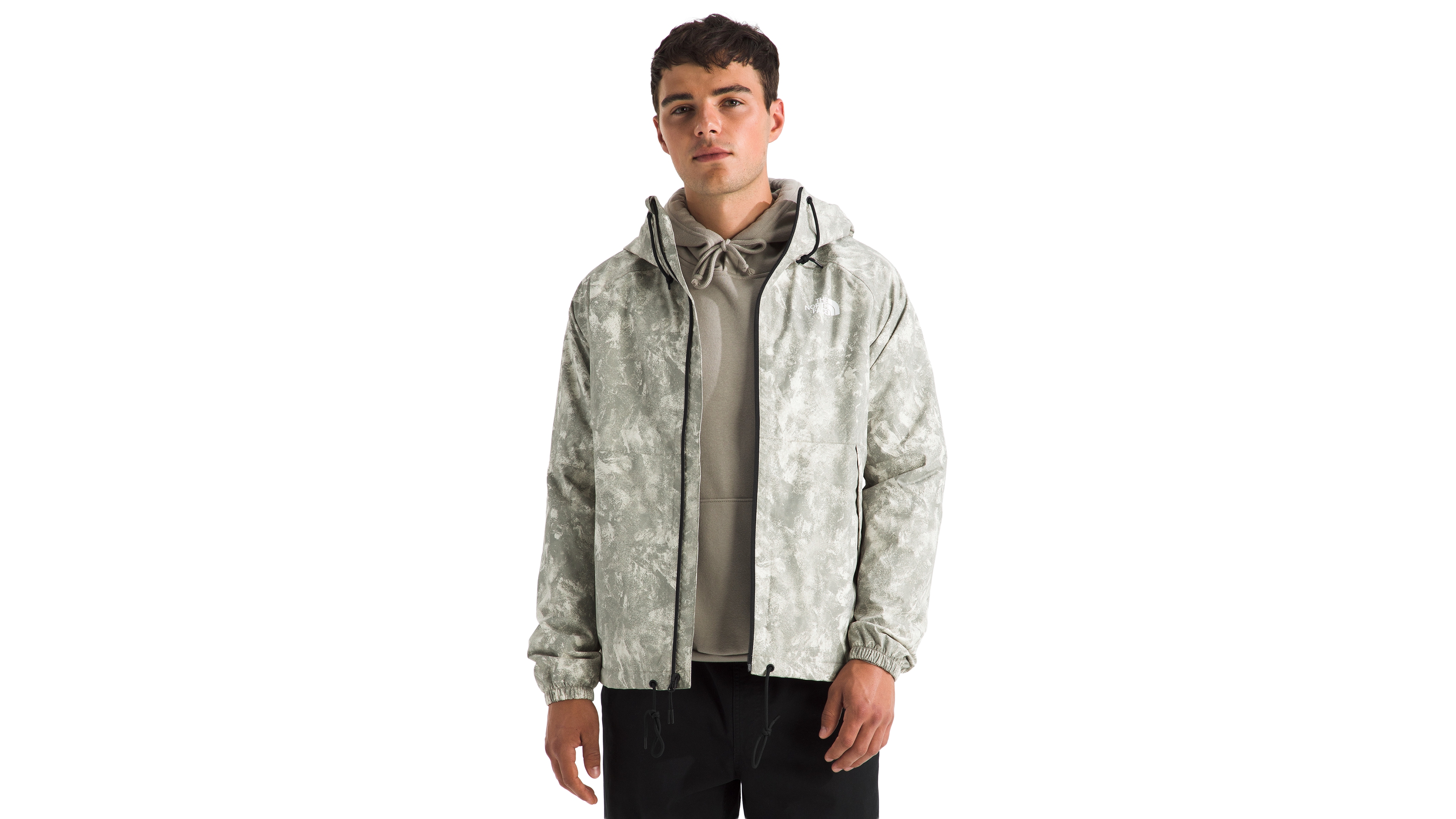 The North Face Men's Printed Antora Rain Hoodie