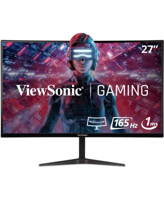 VX2718-PC-MHD 27" 16:9 Full HD 165Hz VA LED Curved Gaming Monitor, Built-In Speakers