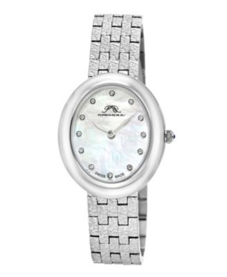Porsamo Bleu Womens Angelica Stainless Steel Bracelet Watch 1341AANS - Silver tone 380$