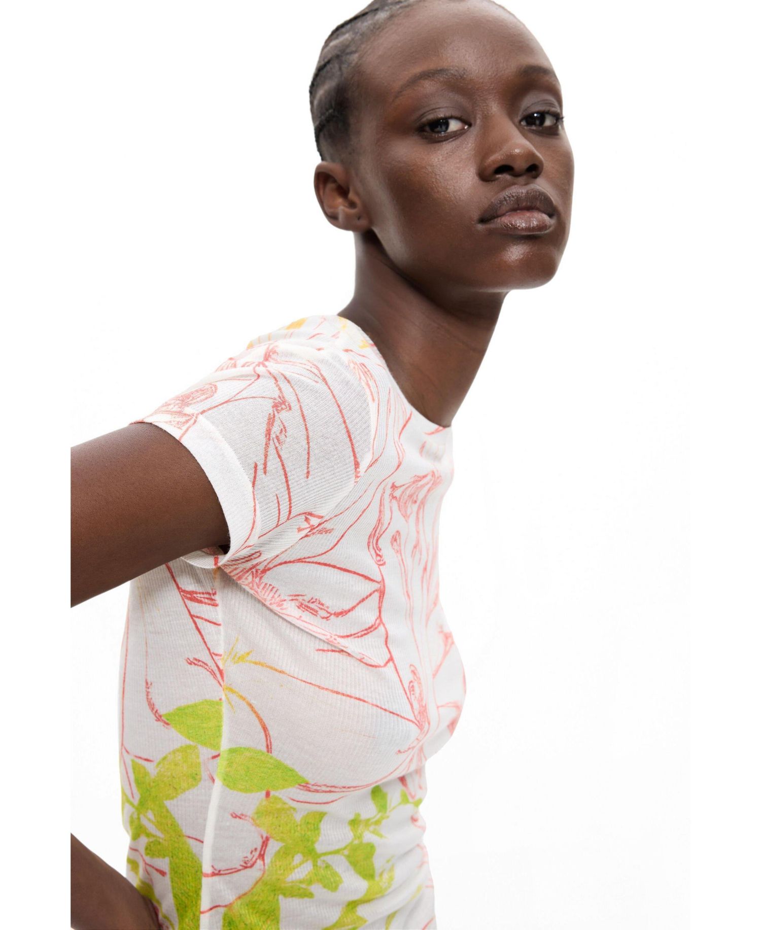 Women's Printed knit t-shirt
