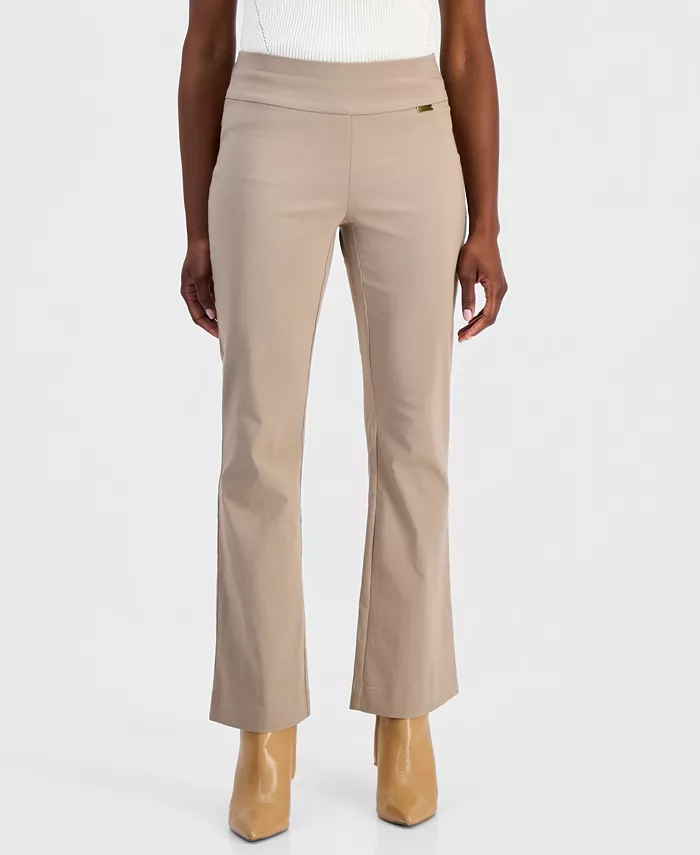Petite Mid-Rise Bootcut Pants, Petite & Petite Short - thumbnail 2