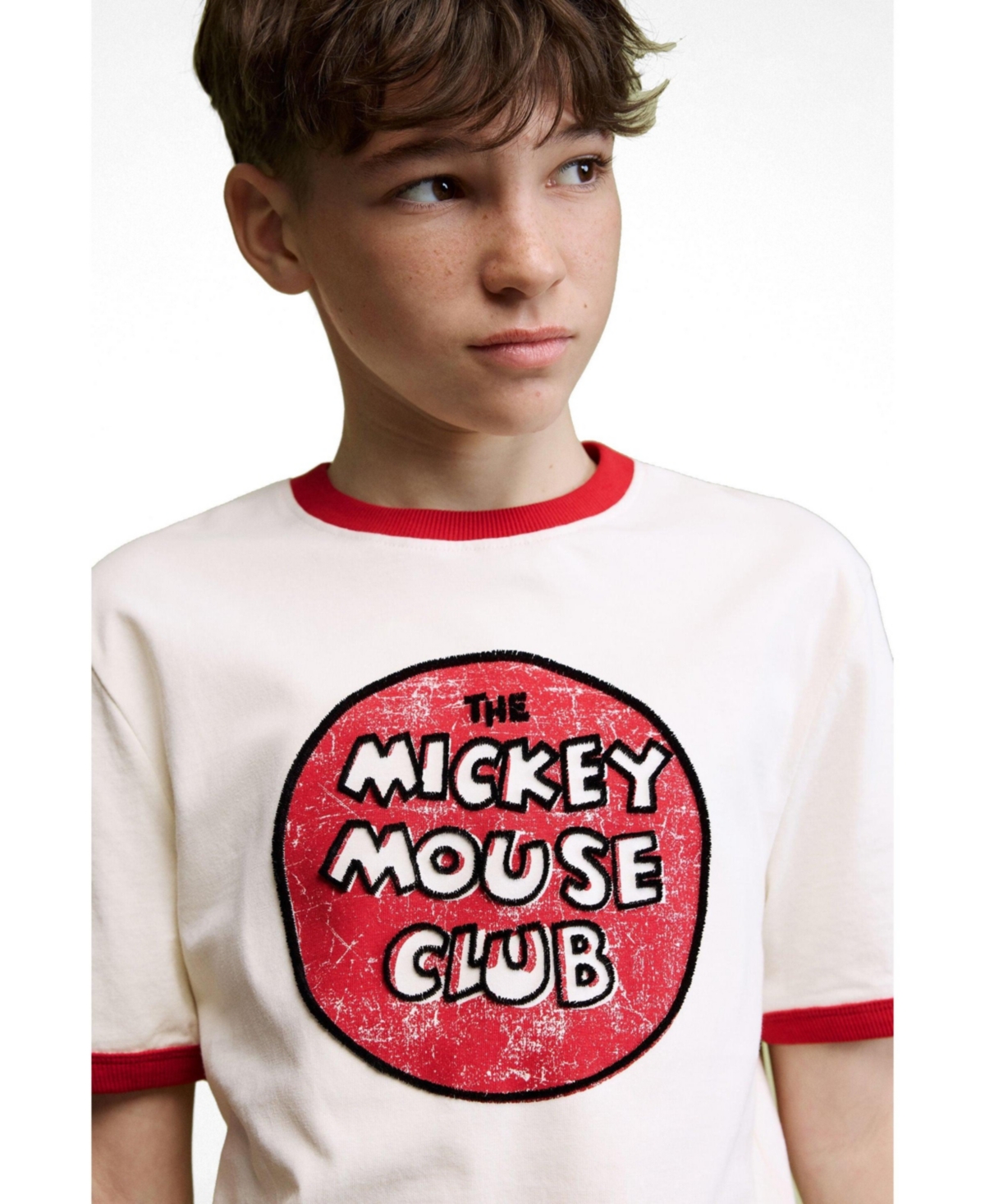 Desigual Boys's Retro Mickey T-shirt