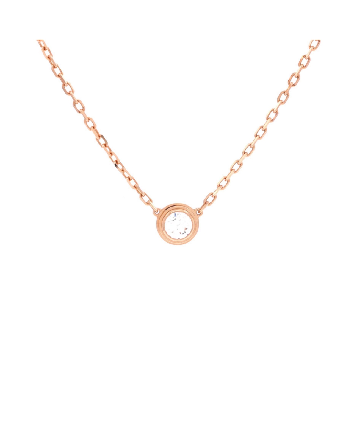 Pre-Owned Cartier D'Amour Pendant Necklace